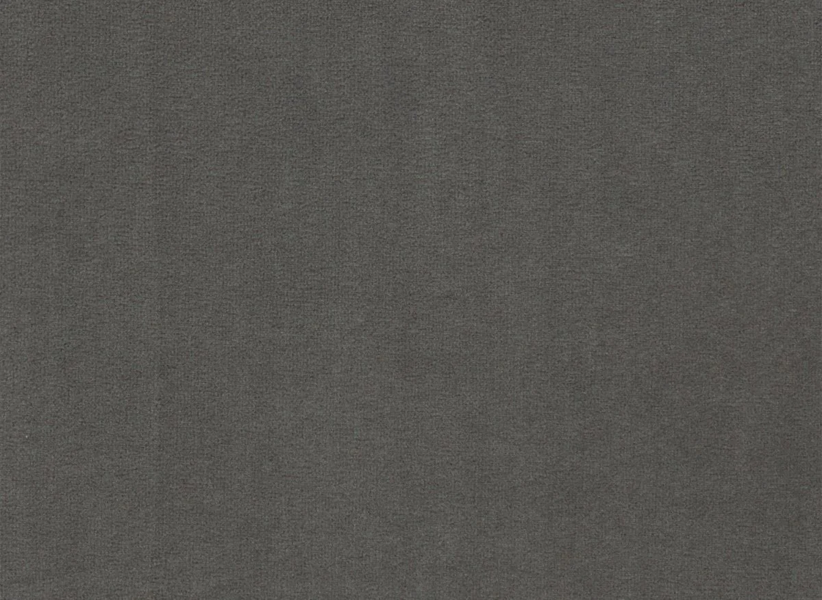Canapé capitonné chesterfield d'angle réversible en velours gris CARMEN - Image 10