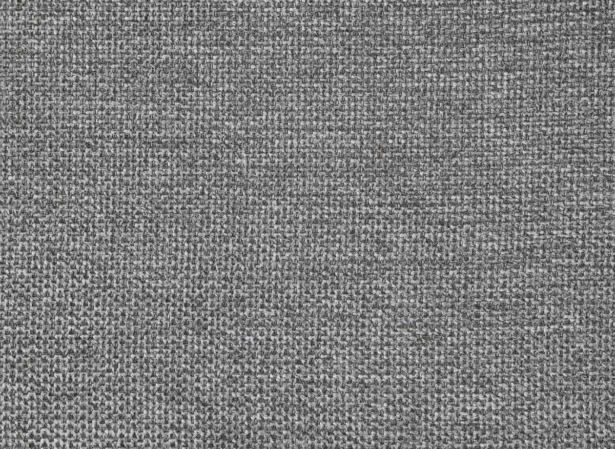 Canapé d'angle convertible avec coffre en tissu gris HAVEN - Angle gauche - Image 12