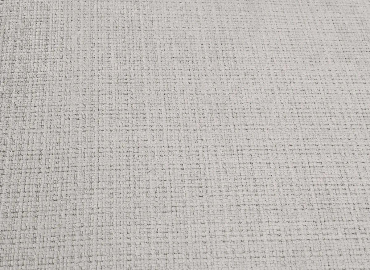 Canapé d'angle convertible avec coffre en velours chiné beige MAHLONE - Angle gauche - Image 9