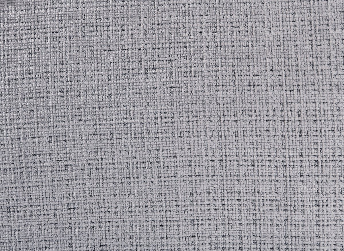 Canapé d'angle convertible avec coffre en velours chiné gris MARLA - Angle gauche - Image 9
