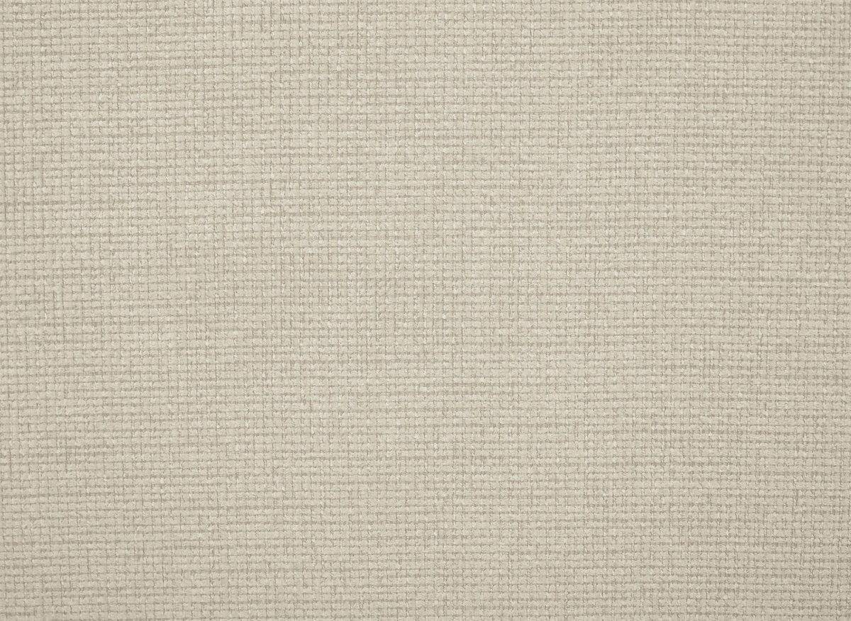 Canapé d'angle relax en velours texturé beige FEDORA - Angle gauche - Image 11