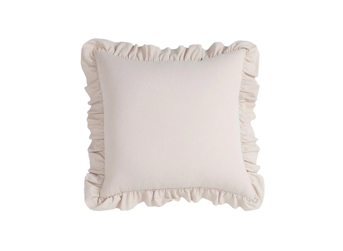 Coussin beige 45x45 cm TORONTO - Image 2