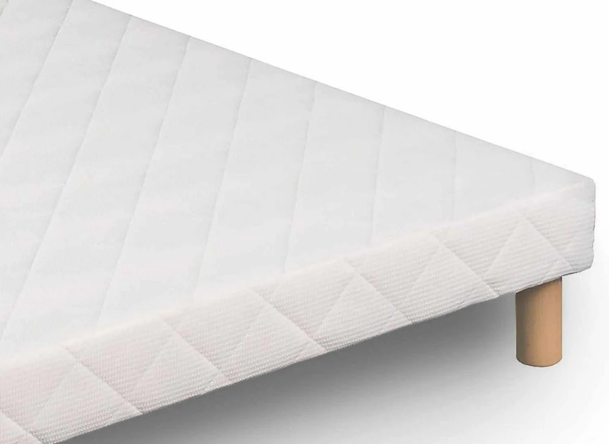 Ensemble 140x190 sommier tapissier & Matelas en mousse 15 cm - WOLK - Image 8