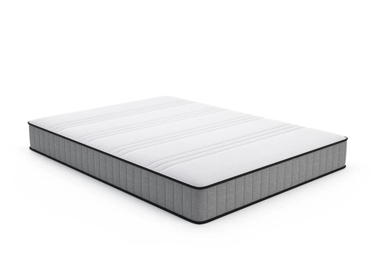 Ensemble 160x200 sommier tapissier + Matelas en mousse 20 cm - AWAN - Image 4
