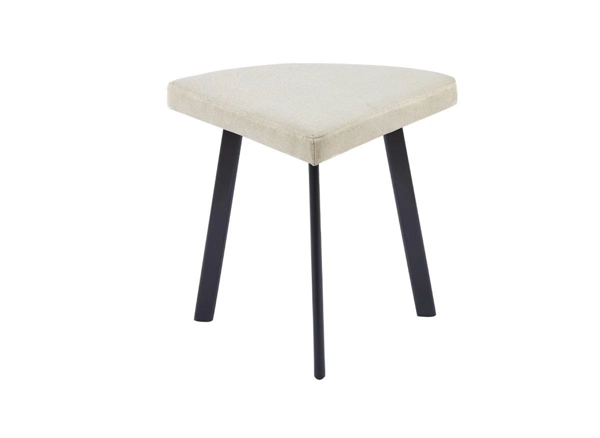 Ensemble table à manger en bois avec 4 tabourets beige IRINA - Image 13