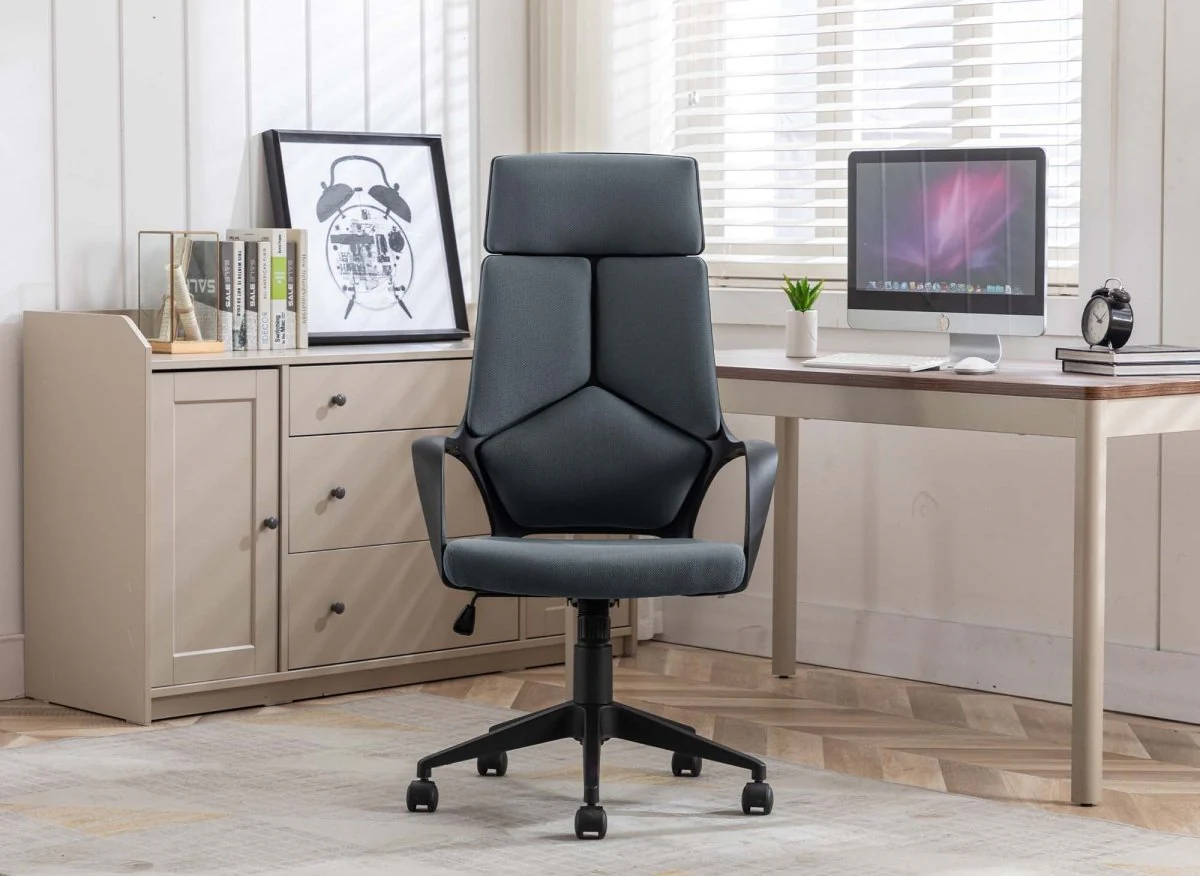 Fauteuil de bureau gris OMEGA - Image 4