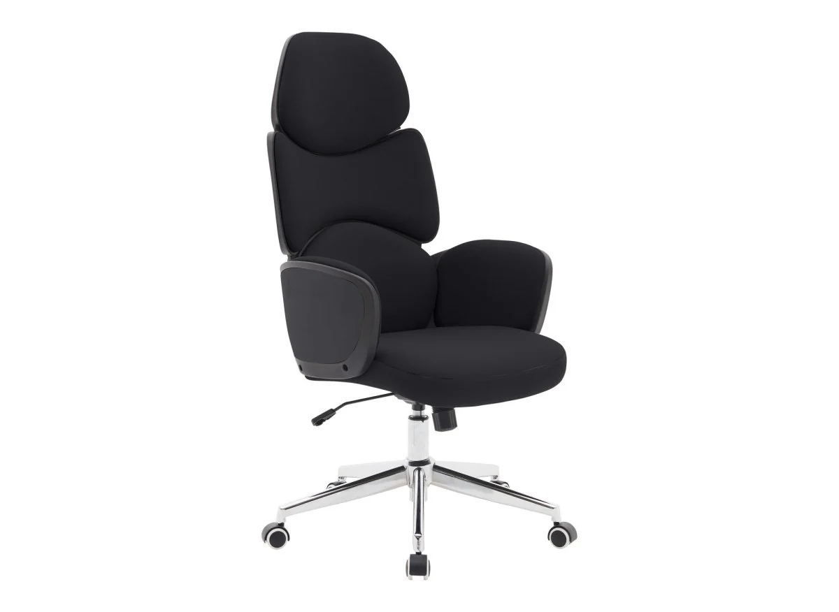 Fauteuil de bureau noir ALFA - Image 3
