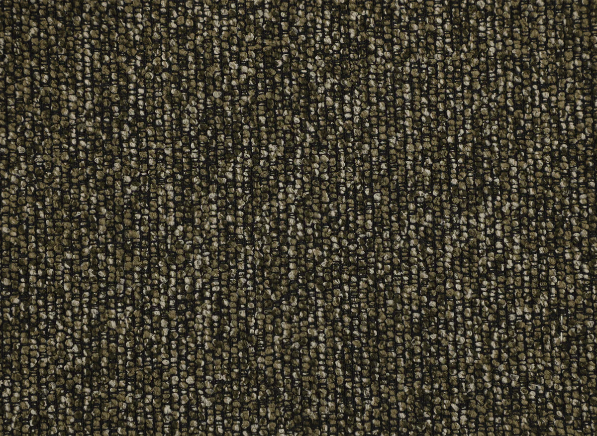Fauteuil relax pivotant en velours texturé vert kaki LISON - Image 9