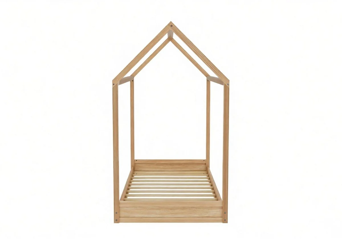 Lit cabane en bois 90 x 190 cm POPY - Image 5