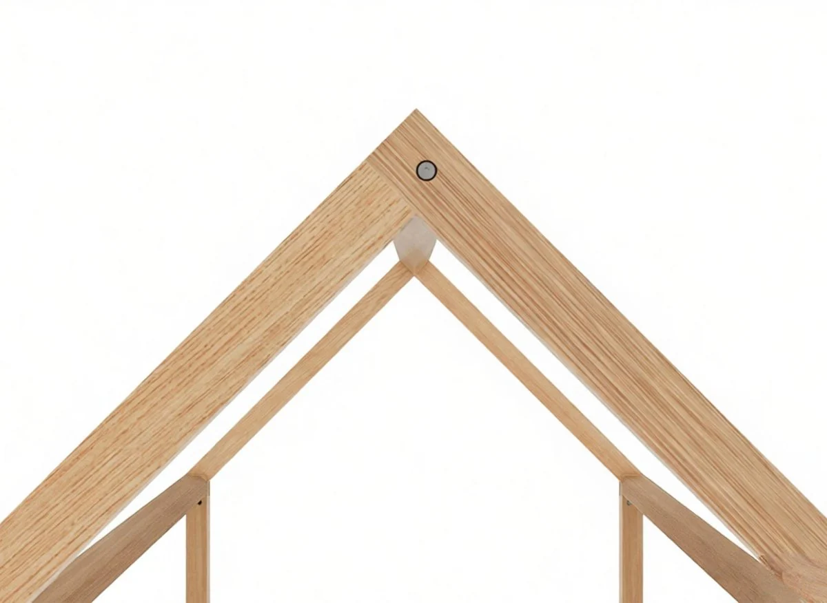Lit cabane en bois 90 x 190 cm POPY - Image 6