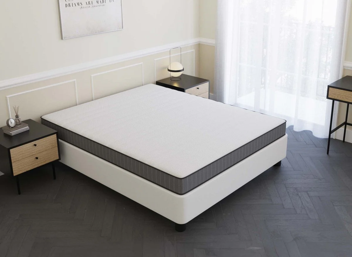Matelas en mousse 140 x 190 cm épaisseur 15 cm WOLK - Image 3