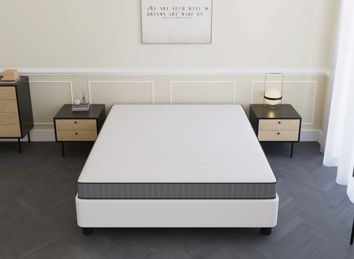 Matelas en mousse 140 x 190 cm épaisseur 15 cm WOLK - Image 4