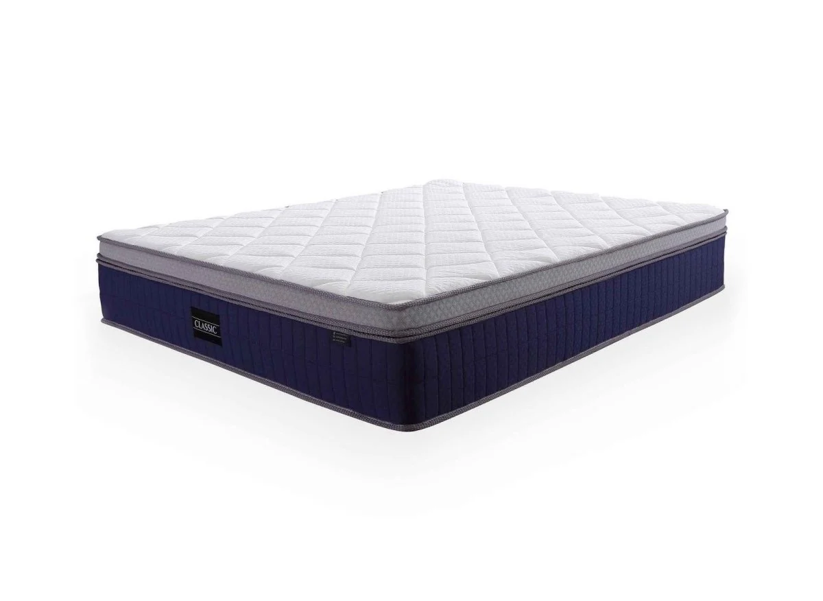 Matelas hybride CLASSIC 160 x 200 cm ressorts ensachés et mémoire de forme épaisseur 31 cm - Image 5