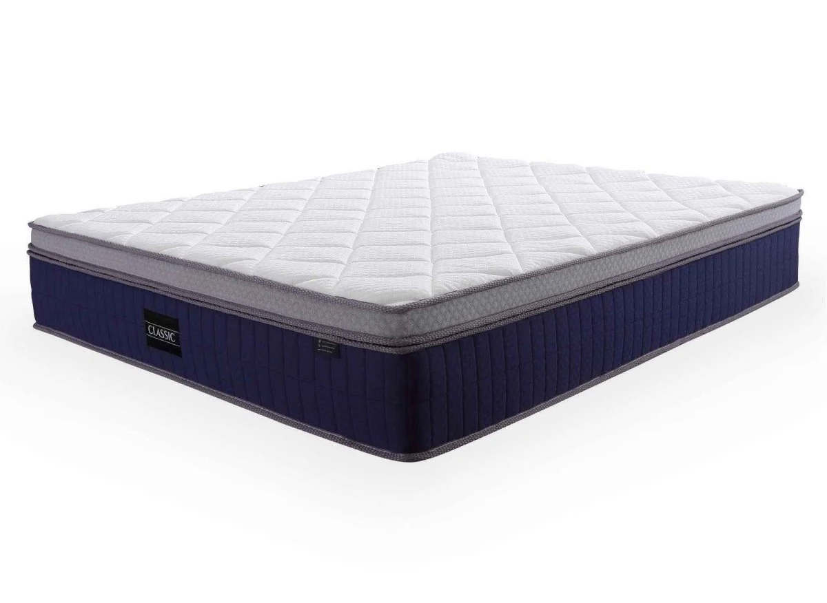 Matelas hybride CLASSIC 180 x 200 cm ressorts ensachés et mémoire de forme épaisseur 31 cm - Image 6