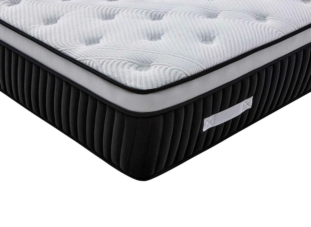 Matelas hybride mémoire de forme 140 x 190 cm épaisseur 37 cm - PILLOW - Image 10