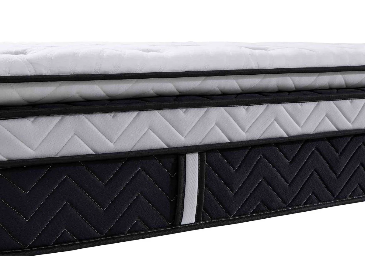 Matelas hybride mémoire de forme 160 x 200 cm épaisseur 35 cm - CLOUDY - Image 10