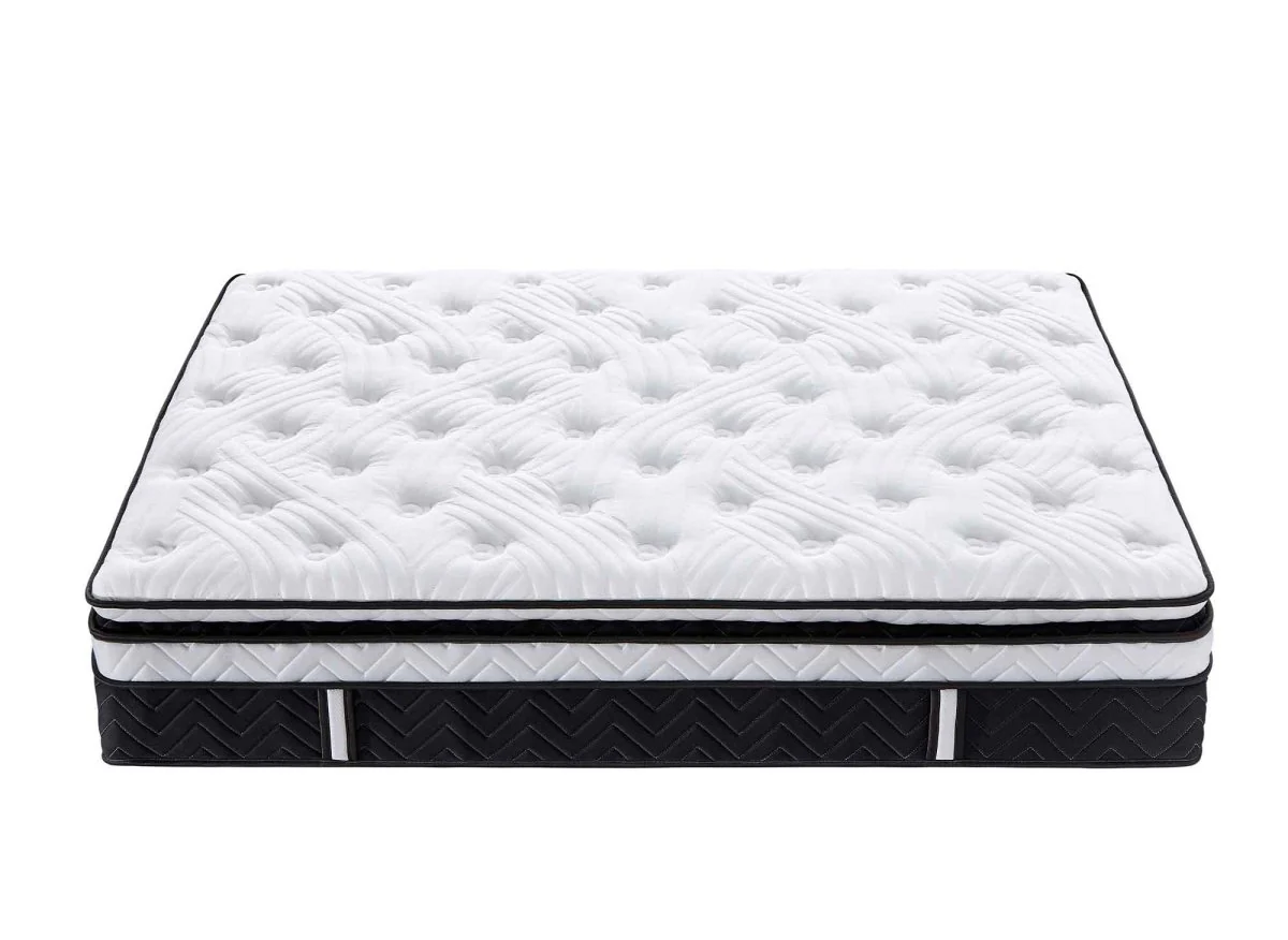 Matelas hybride mémoire de forme 180 x 200 cm épaisseur 35 cm - CLOUDY - Image 6