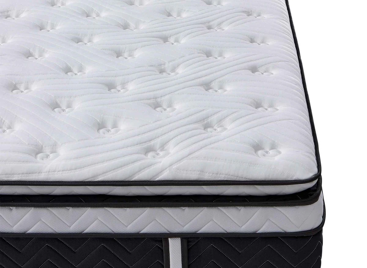 Matelas hybride mémoire de forme 180 x 200 cm épaisseur 35 cm - CLOUDY - Image 8
