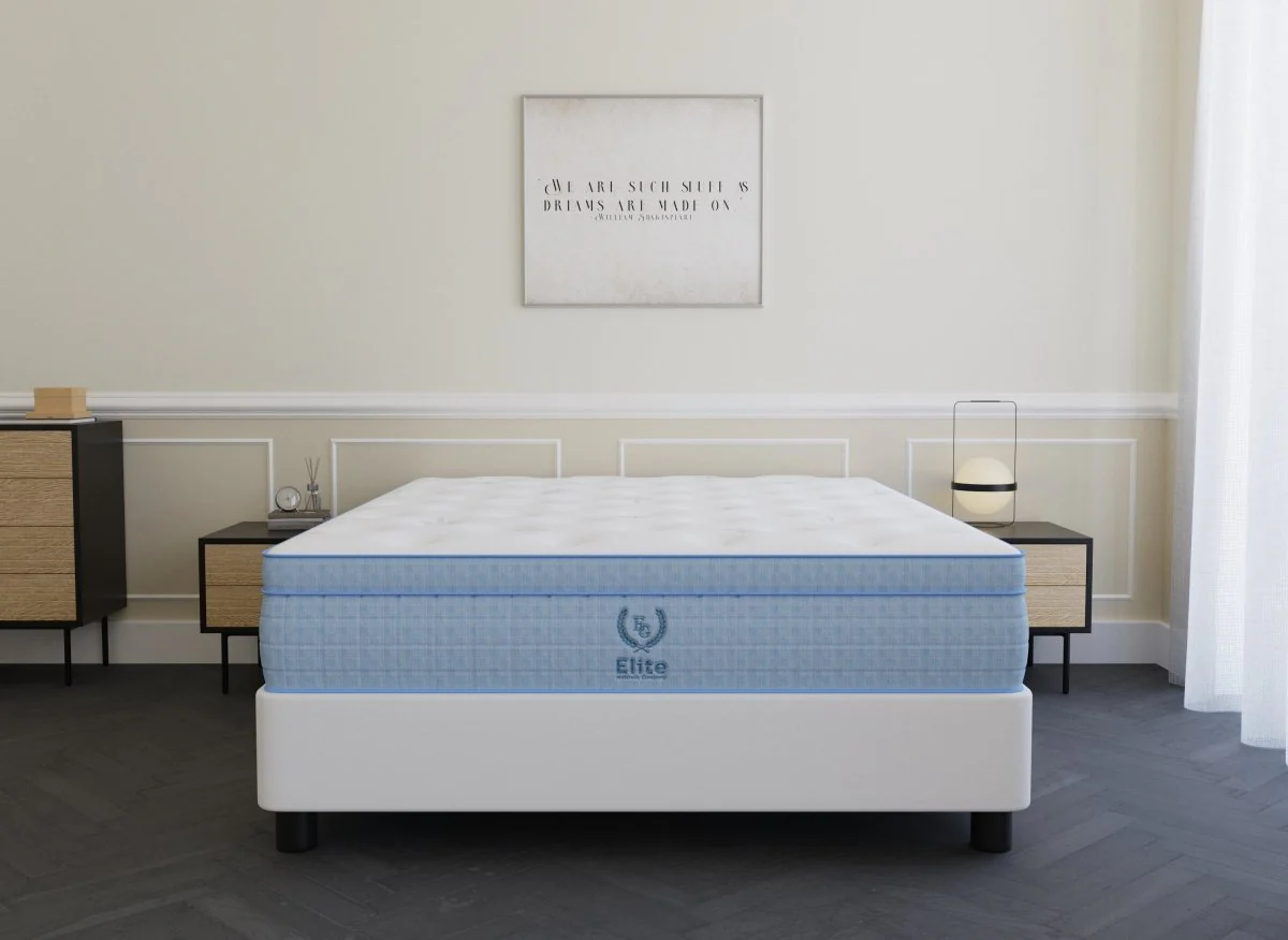 Matelas hybride ressorts ensachés 140 x 190 cm épaisseur 30 cm RAFAEL - Image 2