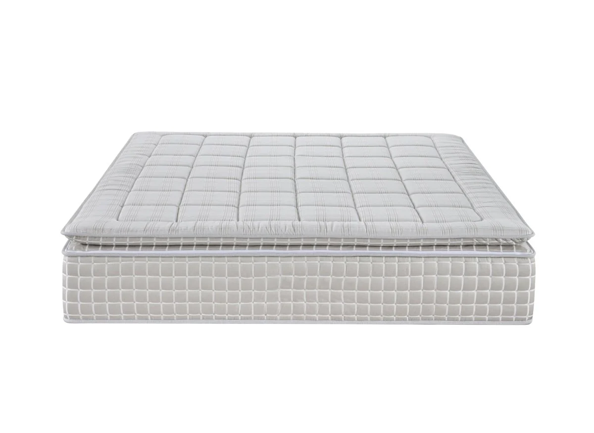 Matelas hybride ressorts ensachés 140 x 190 cm épaisseur 34 cm SIMON - Image 3