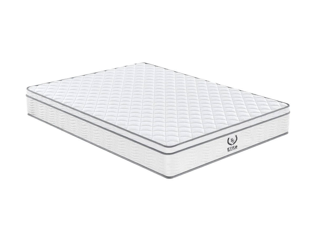 Matelas hybride ressorts ensachés 180 x 200 cm épaisseur 25 cm MARIUS - Image 3