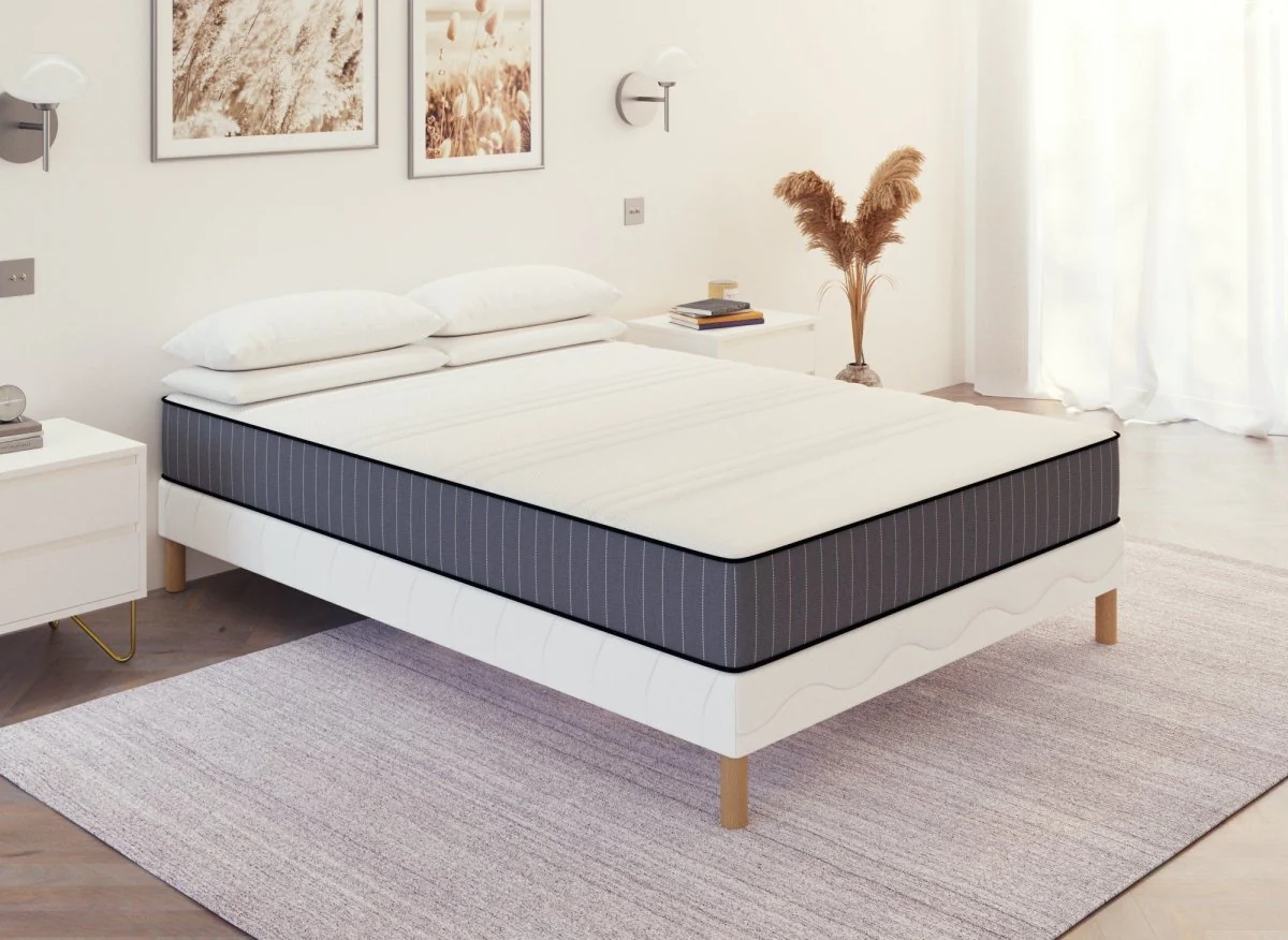 Matelas mousse 180 x 200 cm épaisseur 20 cm AWAN - Image 3