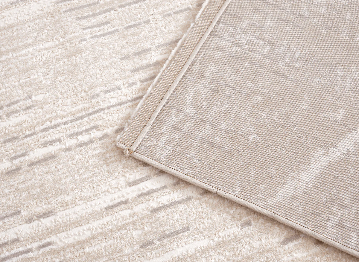 Tapis beige à motifs 200 x 290 cm SEYA - Image 3