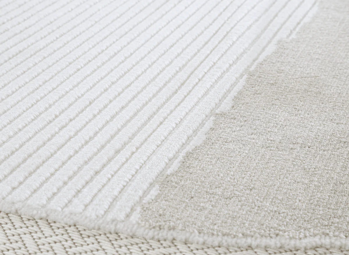 Tapis gris à motif circulaire 200 x 290 cm SYDNEY - Image 4