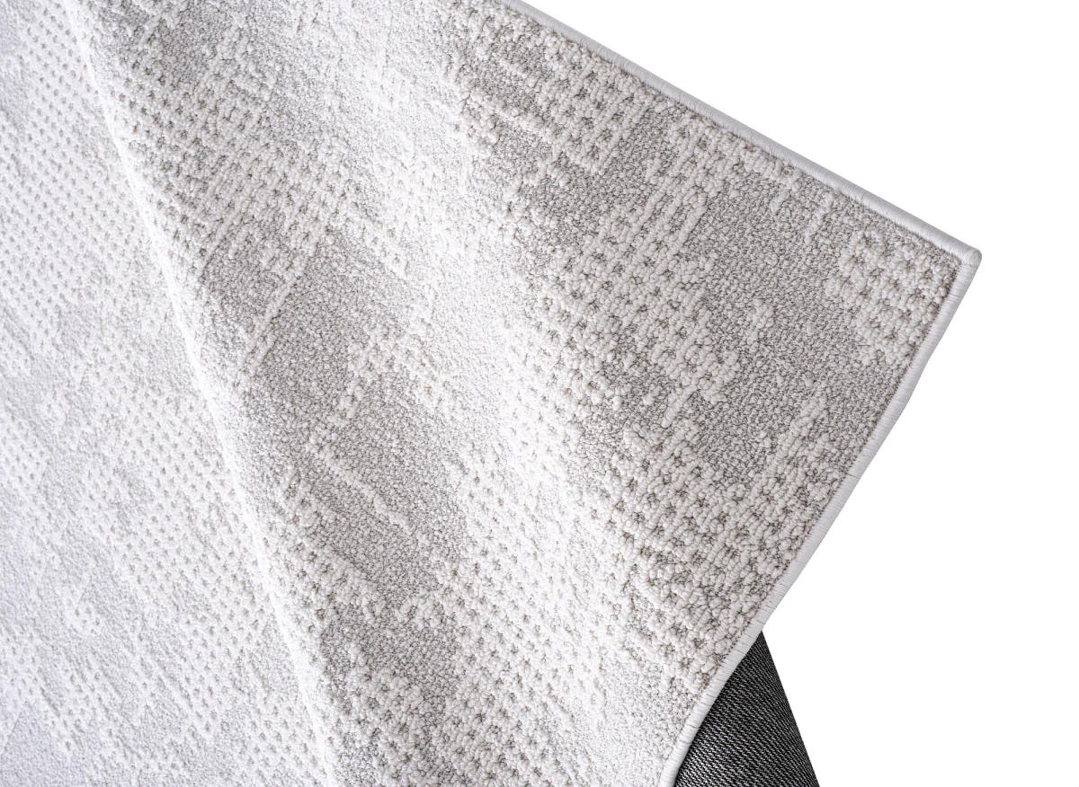 Tapis gris à motifs 200 x 290 cm BLOUJE - Image 2