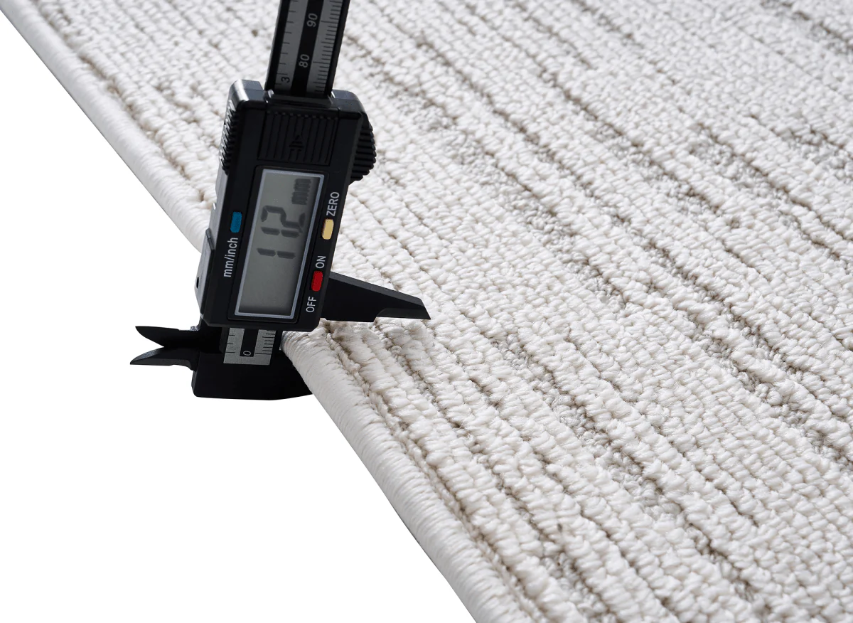 Tapis gris à motifs 200 x 290 cm BRIDGE - Image 6
