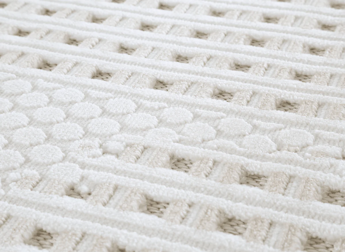 Tapis gris à motifs graphique 200 x 290 cm SIRMA - Image 9
